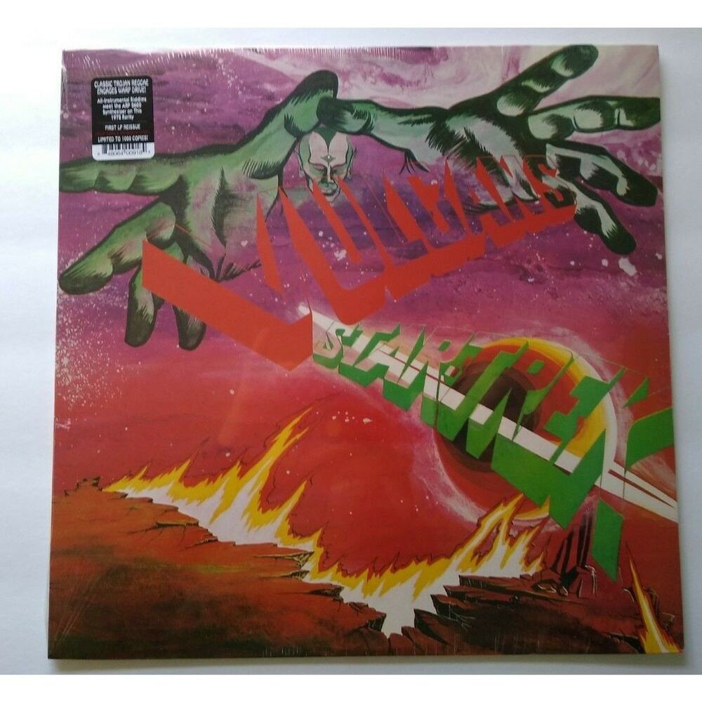 Vulcans Star Trek Vinyl LP Record Album Deep Space Maroon Color Dr Spock Sealed